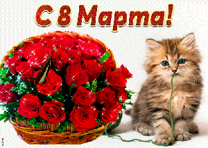 С наступающим 8 марта