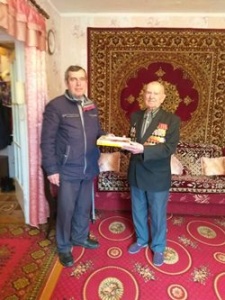 Чествование ВОВ Твердохлеба В.В.