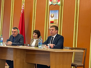Встреча трудового коллектива с председателем Лидского районного исполнительного комитета Ложечником Сергеем Васильевичем