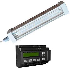 Светодиодное освещение клеточного содержания бройлеров